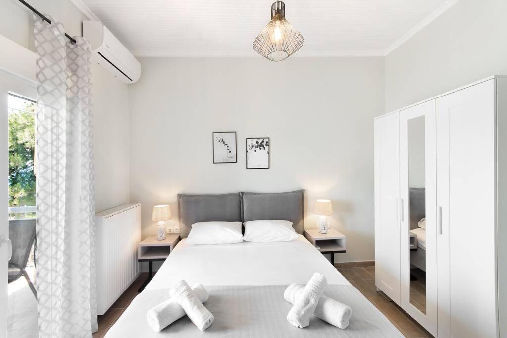 Endless Sea View House Villa Nea Iraklia Buitenkant foto