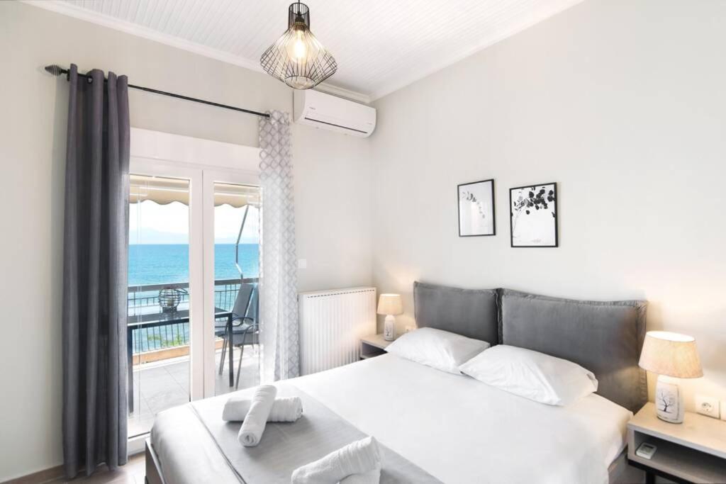 Endless Sea View House Villa Nea Iraklia Buitenkant foto