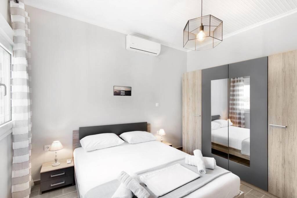 Endless Sea View House Villa Nea Iraklia Buitenkant foto